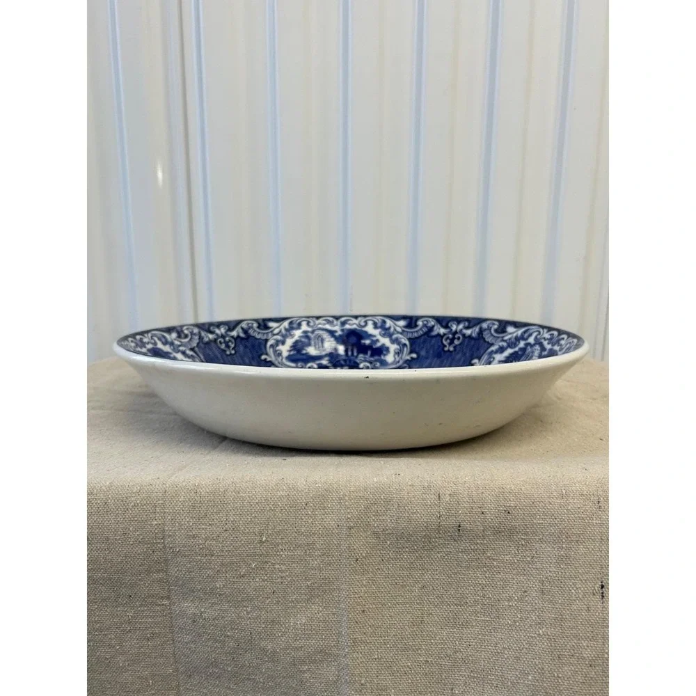 George Jones Abbey Flow Blue 14